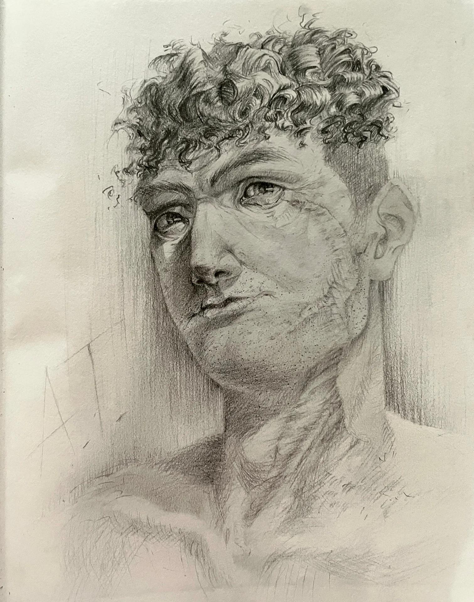 A Man with a Scar